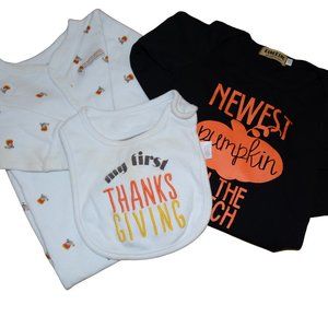 9-12m Holiday Bundle Thanksgiving Halloween
